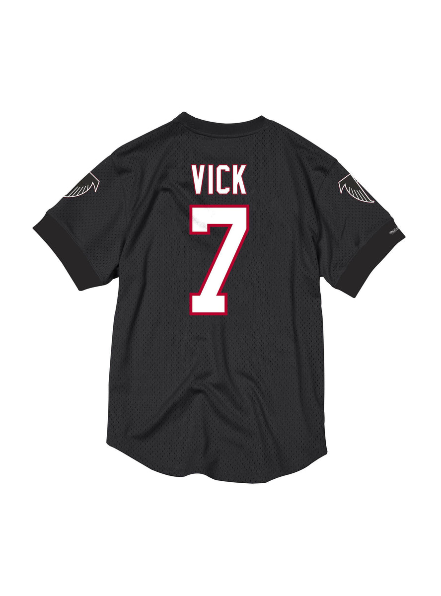 Men's Mitchell & Ness Michael Vick White Atlanta Falcons 2001