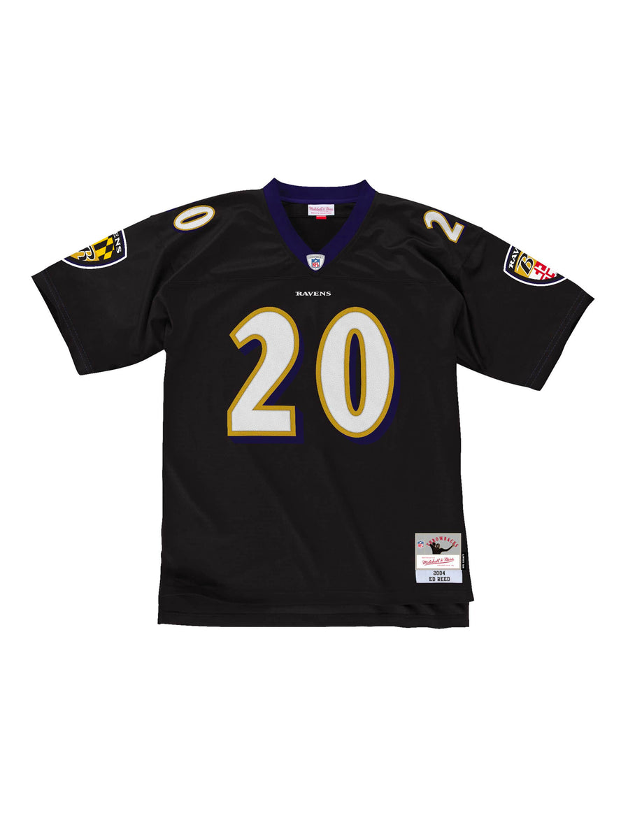 Mitchell & Ness Ed Reed Black Baltimore Ravens Legacy Replica Jersey