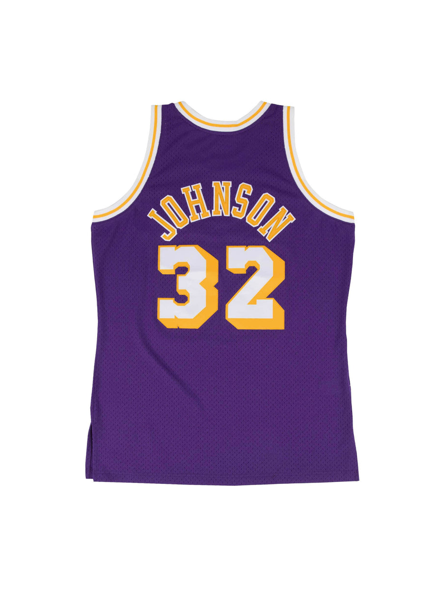 Jerry West Los Angeles Lakers HWC Throwback NBA Swingman Jersey