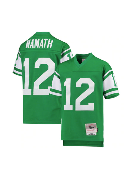 $22 for Mitchell and Ness New York Jets 1968 Joe Namath Throwback White  Jersey. Buy Now!