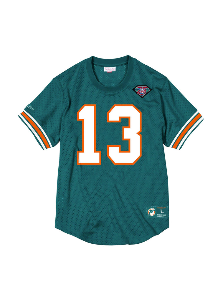 Men's Mitchell & Ness Dan Marino Aqua Miami Dolphins 1994