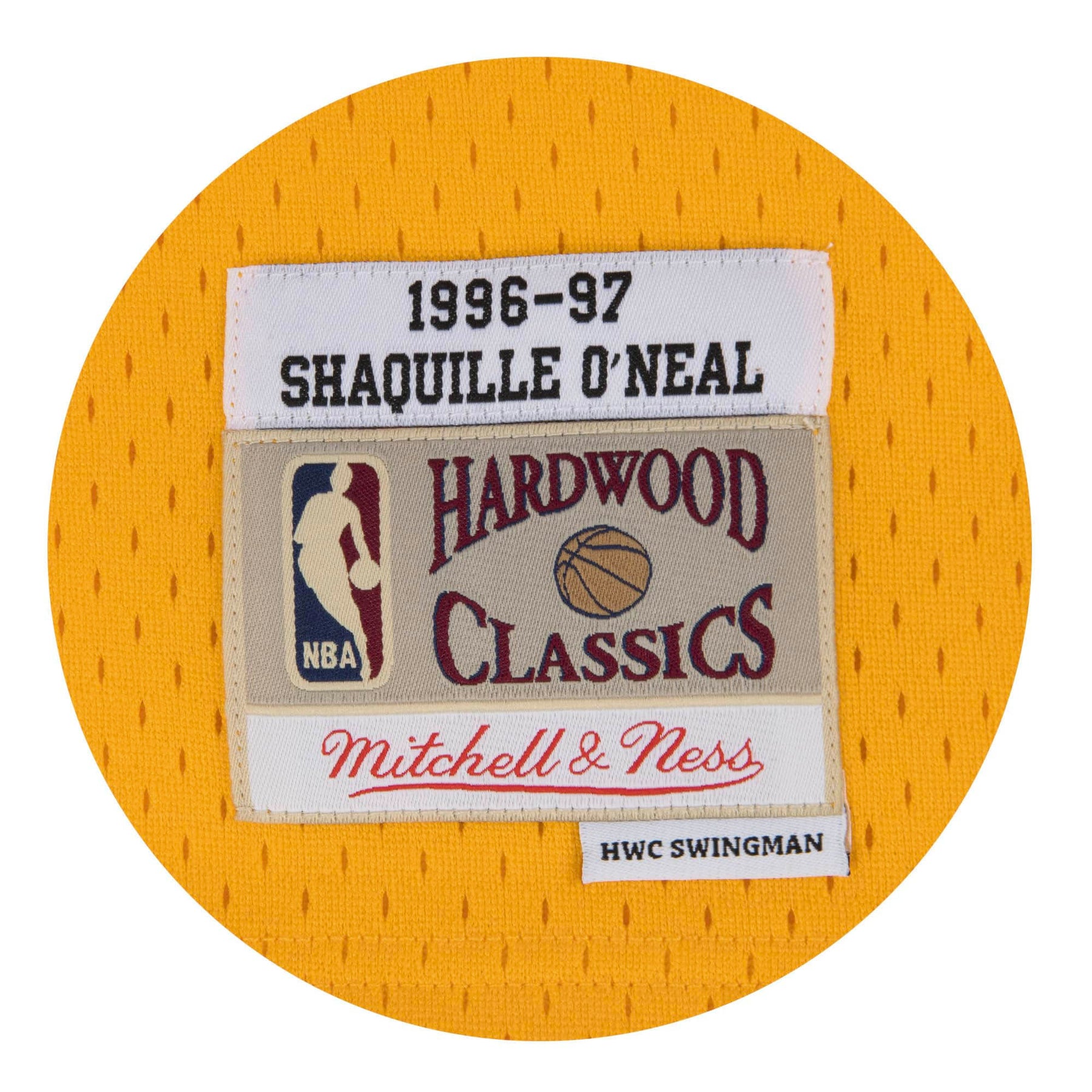 Neapolitan Swingman Shaquille O'Neal Los Angeles Lakers 1996-97 Jersey
