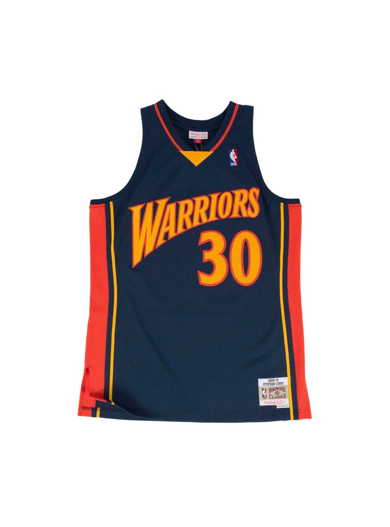 Stephen Curry Golden State Warriors Hardwood Throwback NBA Swingman Jersey