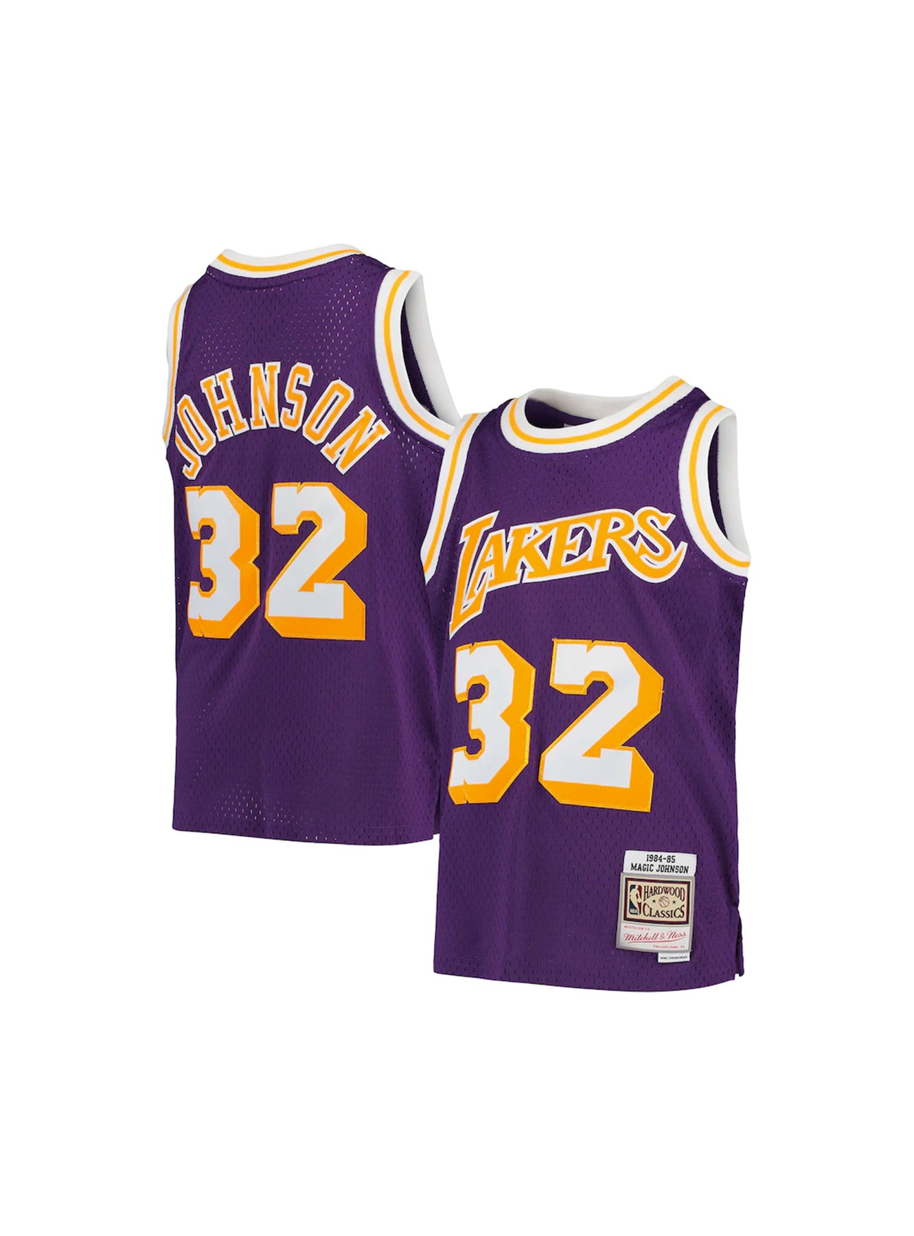 NBA Junior Lakers Basketball Jersey, Yellow / Purple