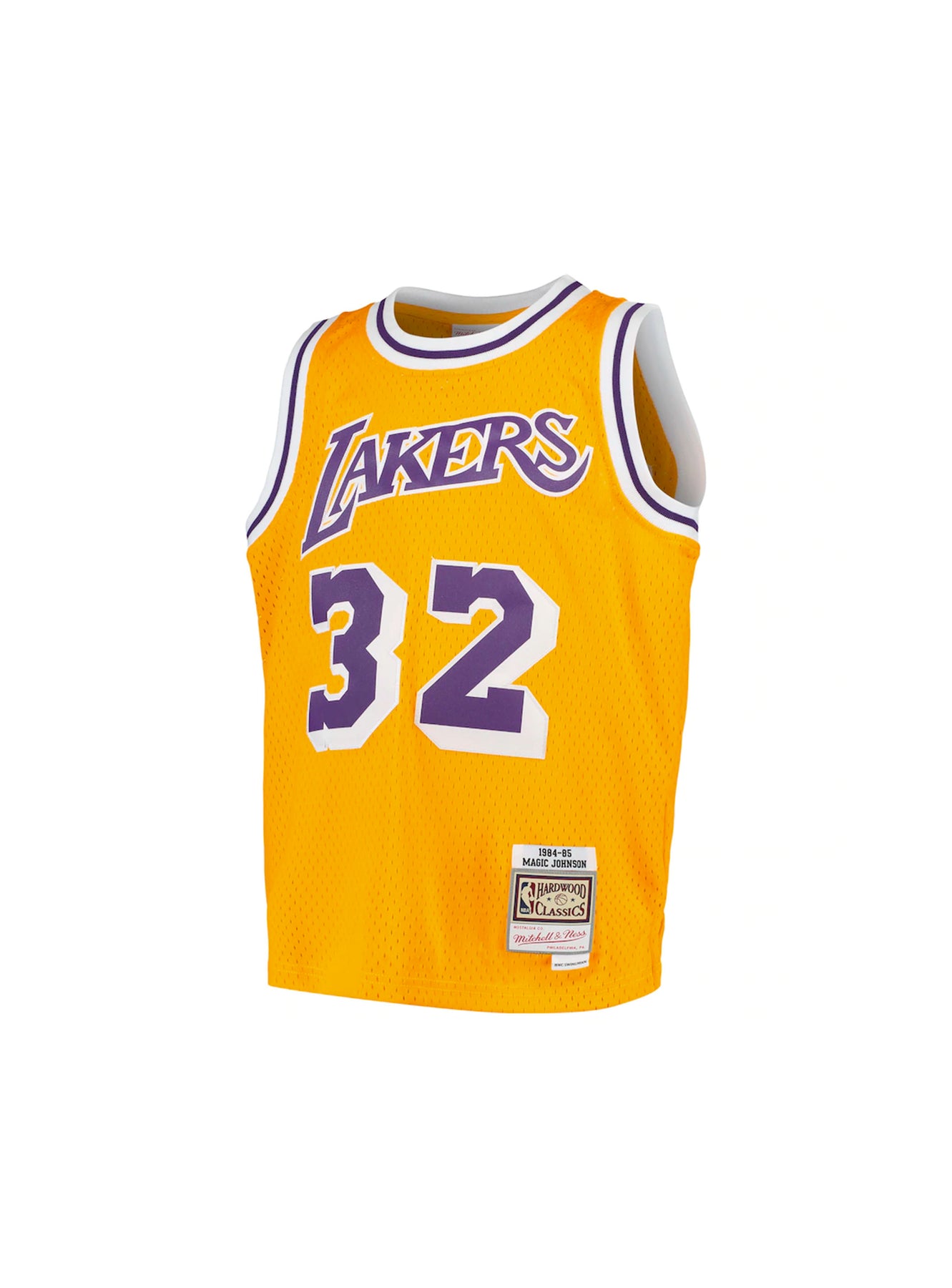 Magic Johnson Los Angeles Lakers Mitchell & Ness Youth 1984-85