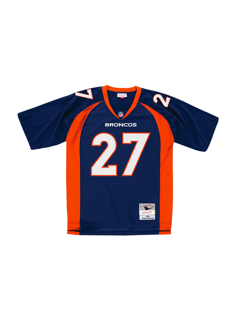 Men's Denver Broncos Steve Atwater Mitchell & Ness Navy 1998 Retired Player Replica Jersey