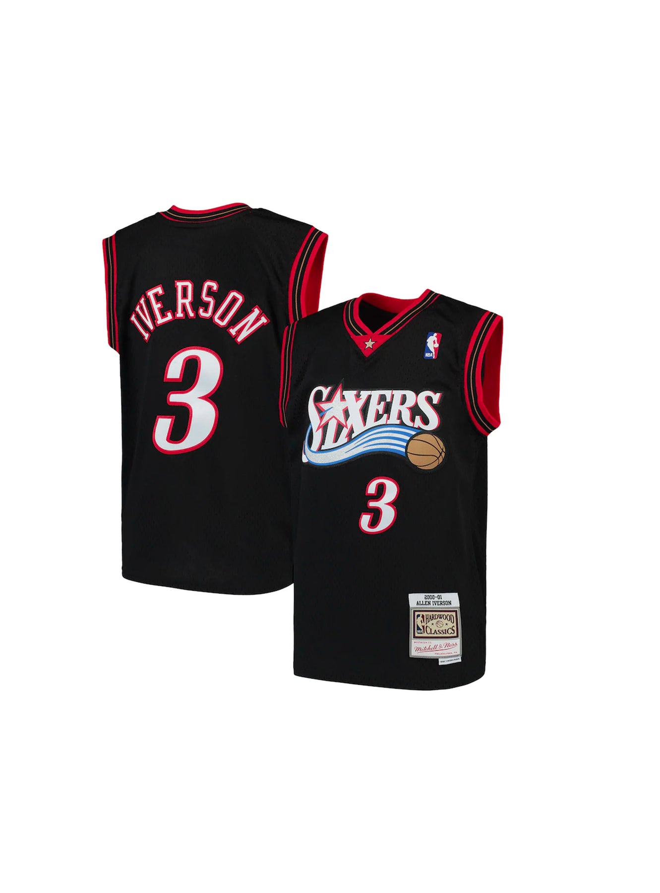Jersey Philadelphia 76ers Allen Iverson 2000/01