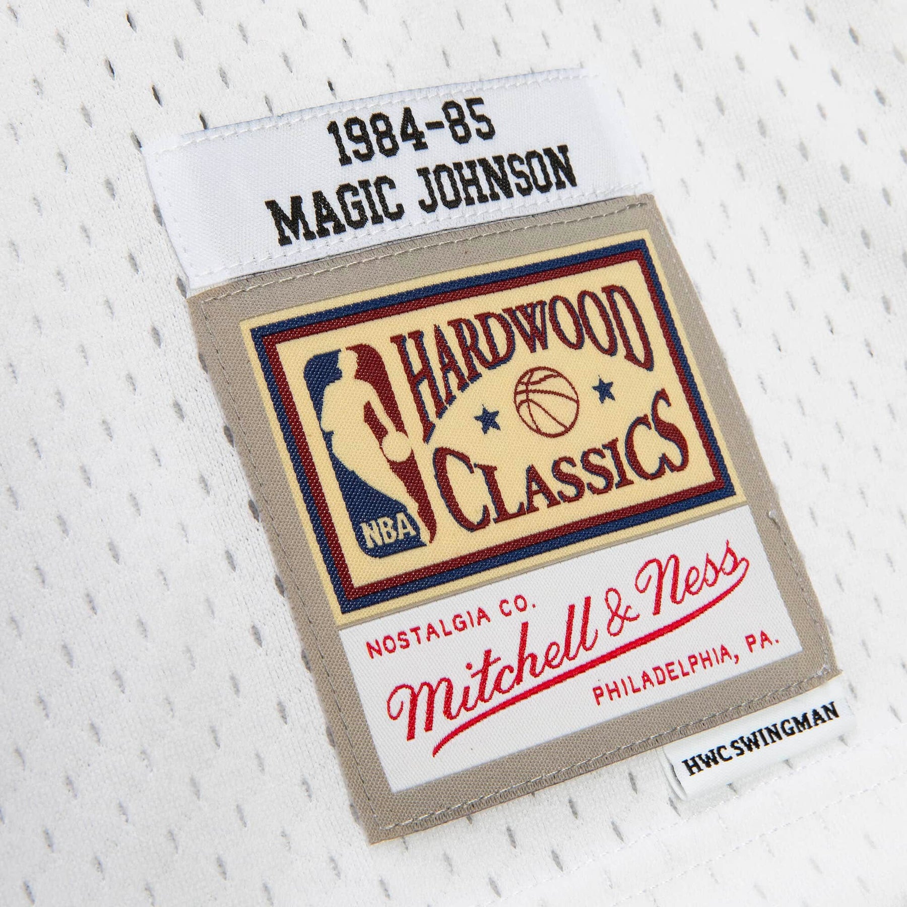 Magic Johnson 32 Los Angeles Lakers 1984-85 Mitchell & Ness Swingman Home  Kids Jersey