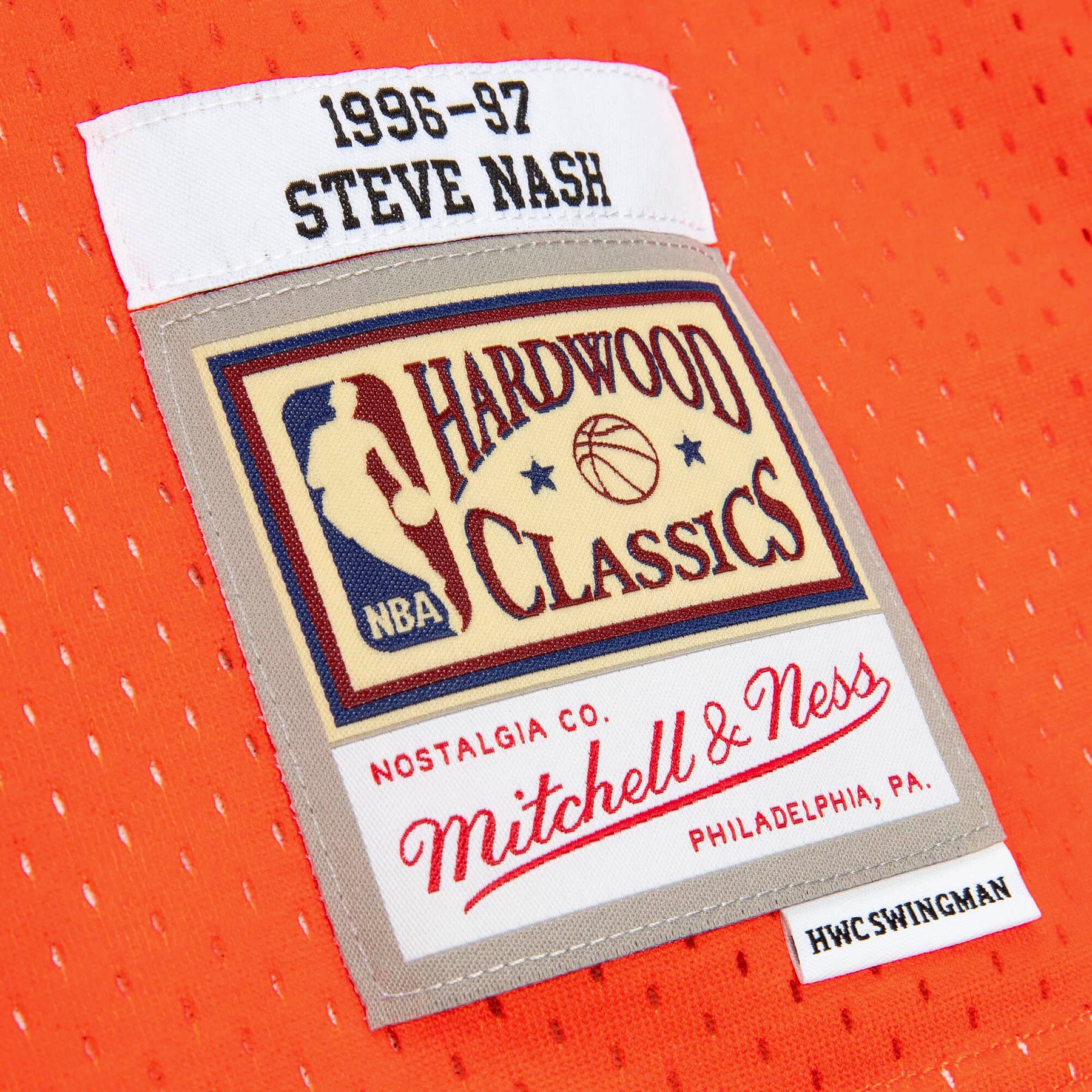 Steve Nash Phoenix Suns Mitchell & Ness Youth 1996-97 Hardwood Classics Swingman Throwback Jersey - Black