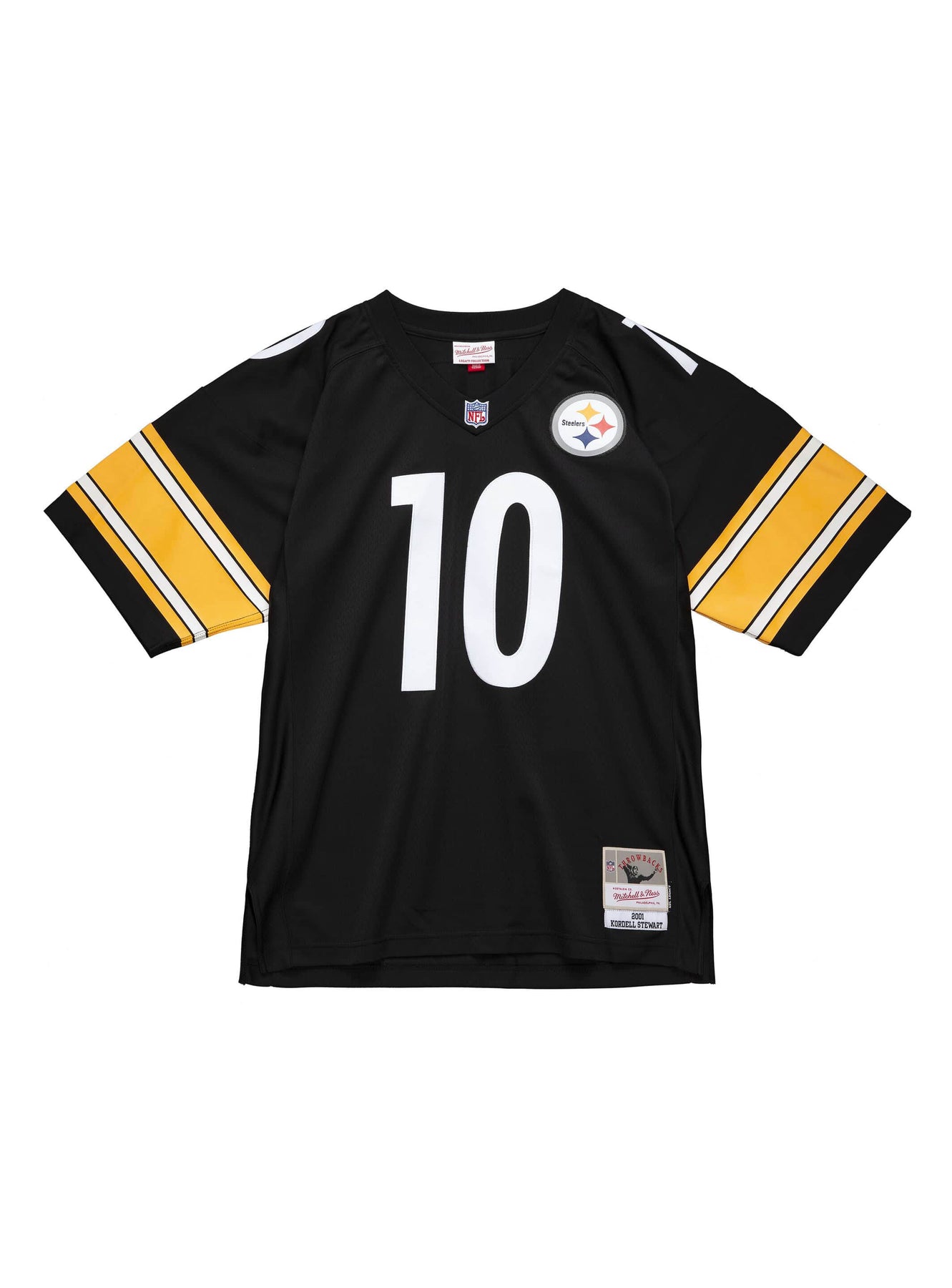 PITTSBURGH STEELERS # 10 Stewart NFL THROWBACK JERSEY BY WILSON L 46  STITCHED