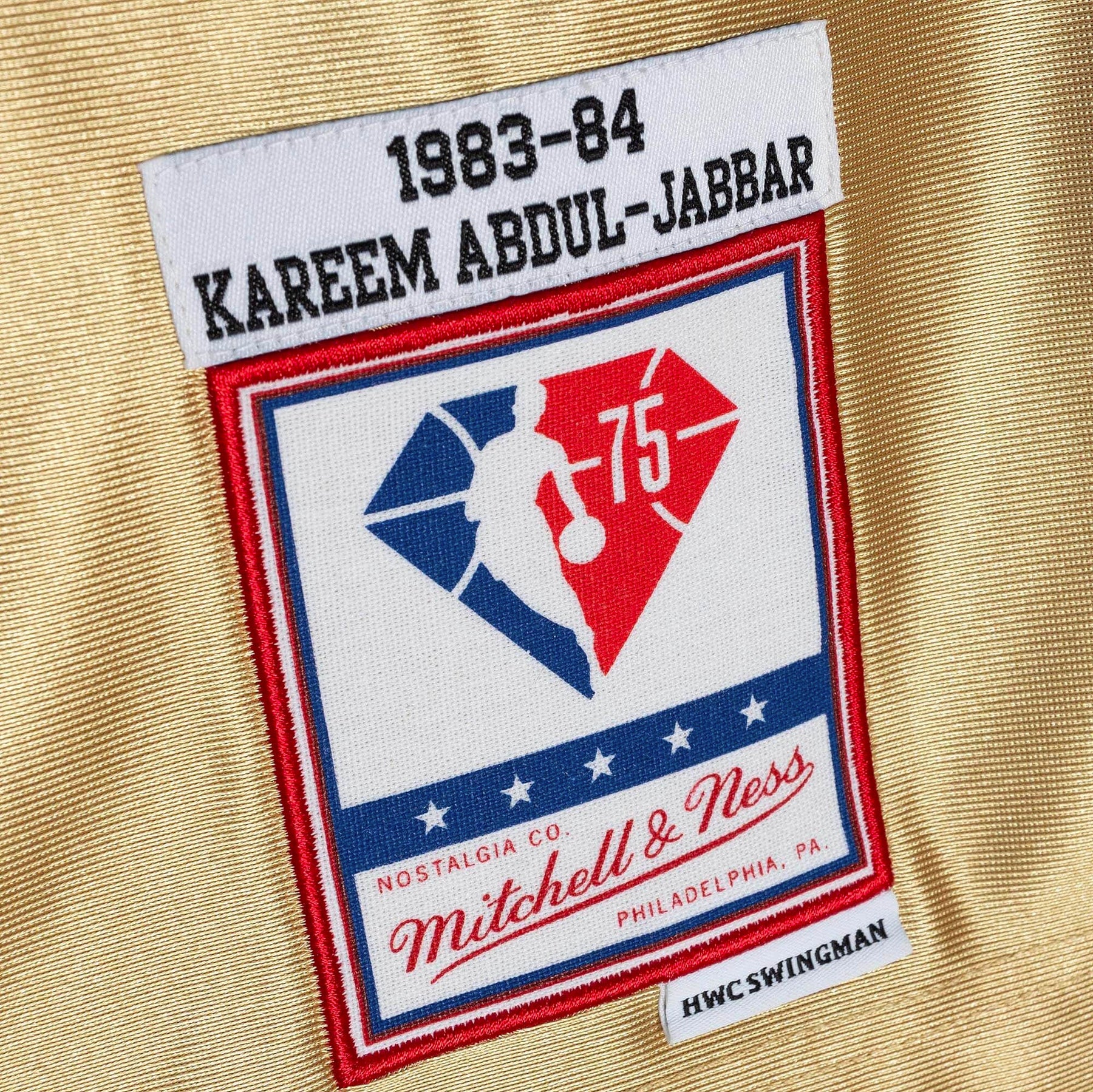 Shop Mitchell & Ness Los Angeles Lakers Kareem Abdul-Jabbar
