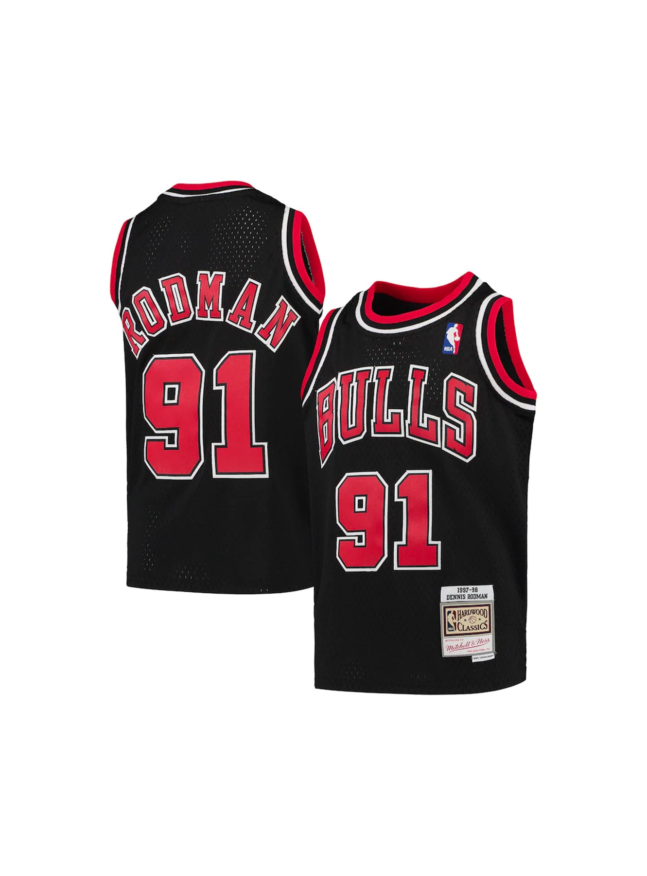 Mitchell & Ness Nba Chicago Bulls 'dennis Rodman' Swingman Jersey