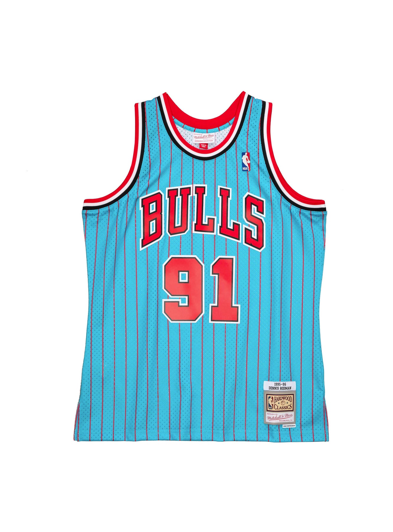 NBA Throwback Jerseys - Chicago Bulls Dennis Rodman & more